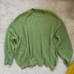 Free People Crewneck Sweater Easy Street Tunic